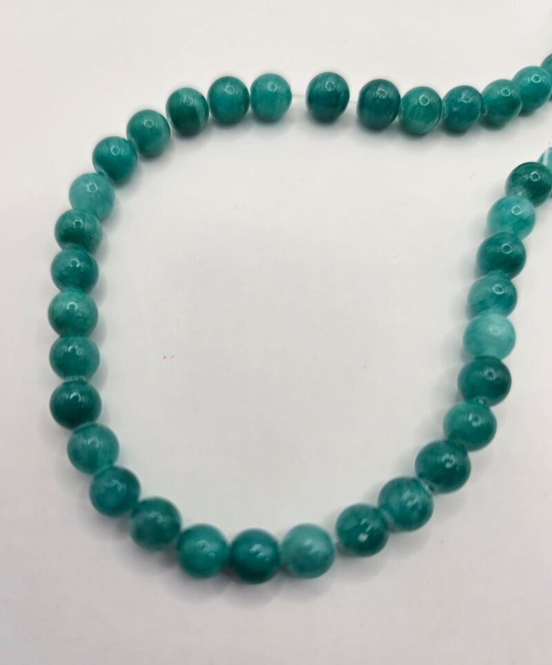 JADE KRAAL TURQUOISE  4MM PER10 STUKS #6006