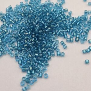 MIYUKI DELICA'S 11/0  FANCY AQUA 2.5 GR #5035