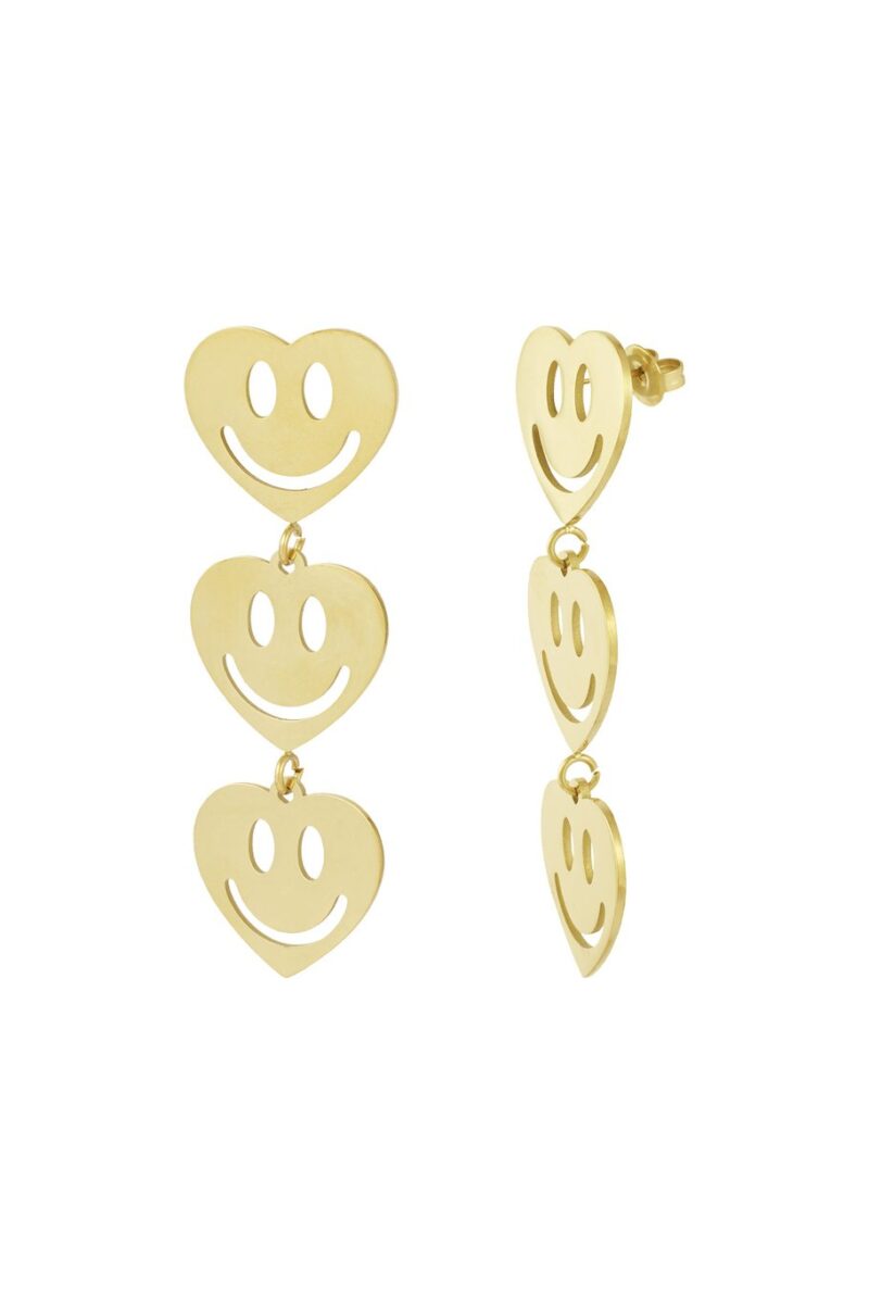 PRE-ORDER  oorbellen smiley lovers